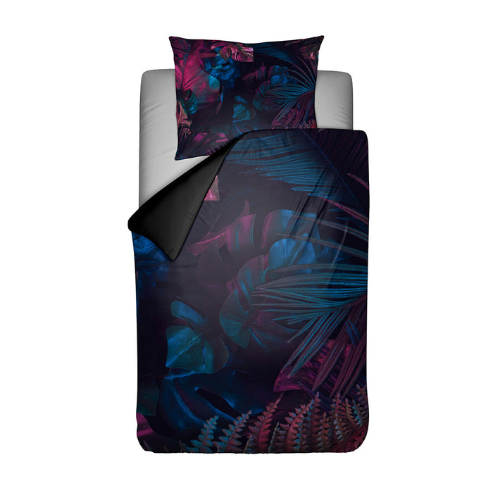 Y-NOT Vivid Jungle Style Leaves Dekbedovertrek 240 x 240 cm