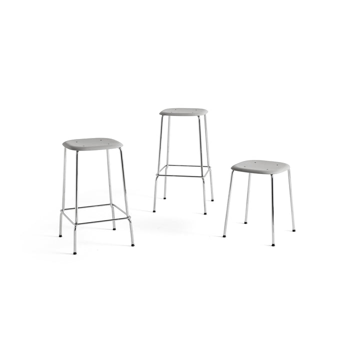 HAY Soft Edge 80 Barkruk Low H 65 cm