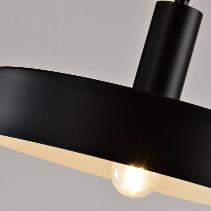 QUVIO Hanglamp Aluminium zwart - QUV5089L-BLACK