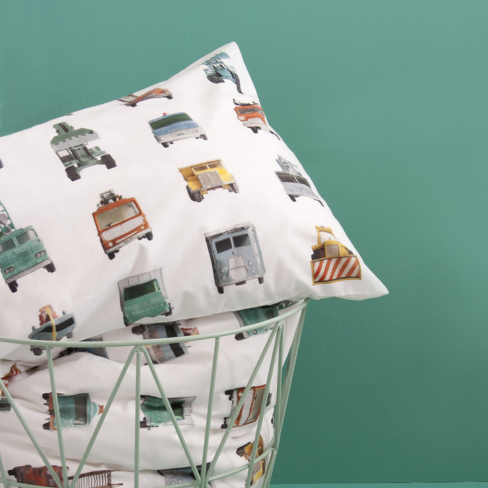 Studio Ditte Werkauto Dekbedovertrek 120 x 150 cm