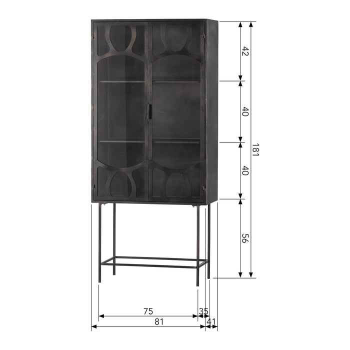 WOOOD Gracious Vitrinekast