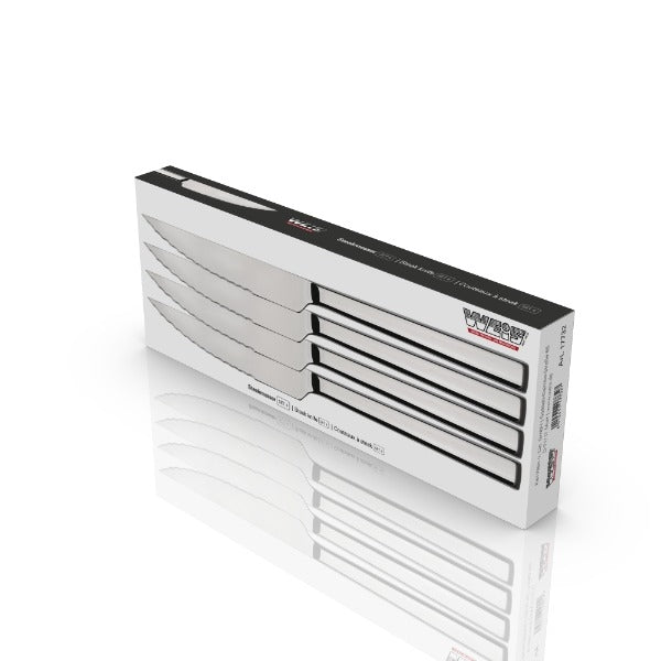 Steakmessen Met Kartel, Set van 4 – Weis