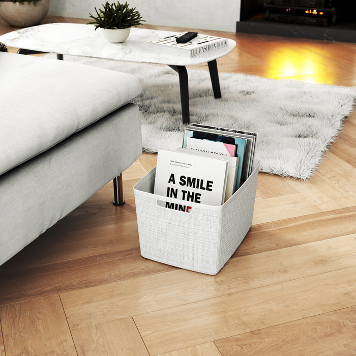 Curver Jute Opbergmand L 3 st. - Offwhite