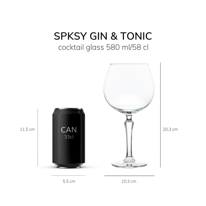 Libbey SPKSY Cocktailglas Gin & Tonic 0,58 L - 6 st.
