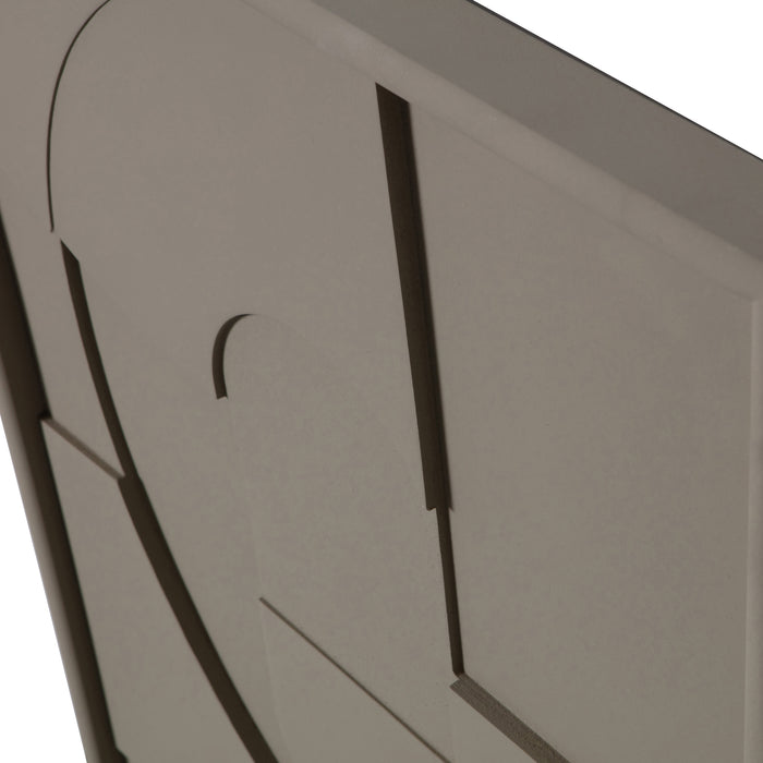 WOOOD Fiona Schilderij  70X100 - Vergrijsd groen