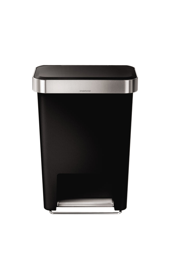 Simplehuman Rectangular Liner Pocket Pedaalemmer 45 Liter