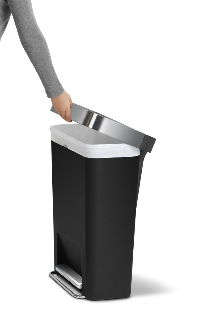 Simplehuman Rectangular Liner Pocket Pedaalemmer 45 Liter