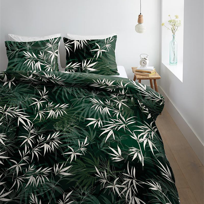 Ambiante Raisa Dekbedovertrek 240 x 200/220 cm - Groen