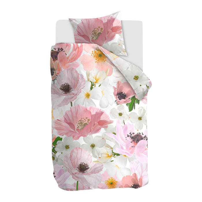 Ambiante Rosella Dekbedovertrek 140 x 200/220 cm - Roze