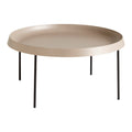 HAY Tulou Bijzettafel -  Ø 75 cm - Mocca