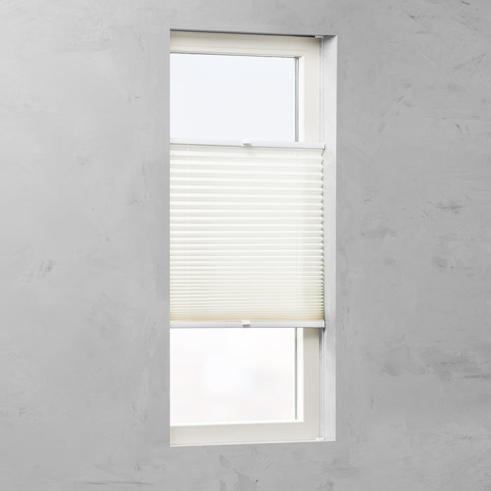 Rollit Alice Plissé Gordijn Sneeuwwit