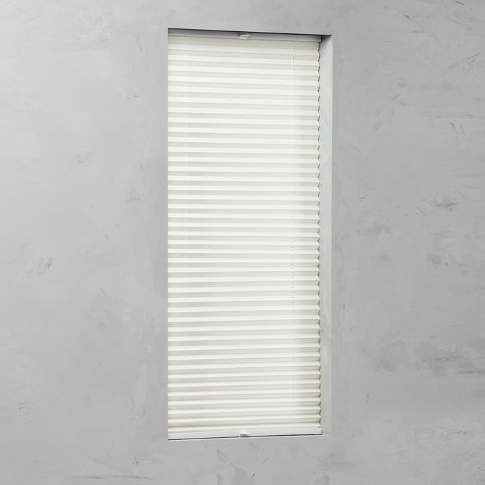 Rollit Alice Plissé Gordijn Sneeuwwit