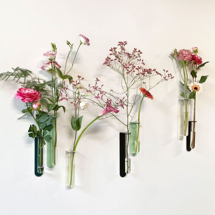 Groovy Magnets Magnetisch Bloemenvaasje Large - Zwart