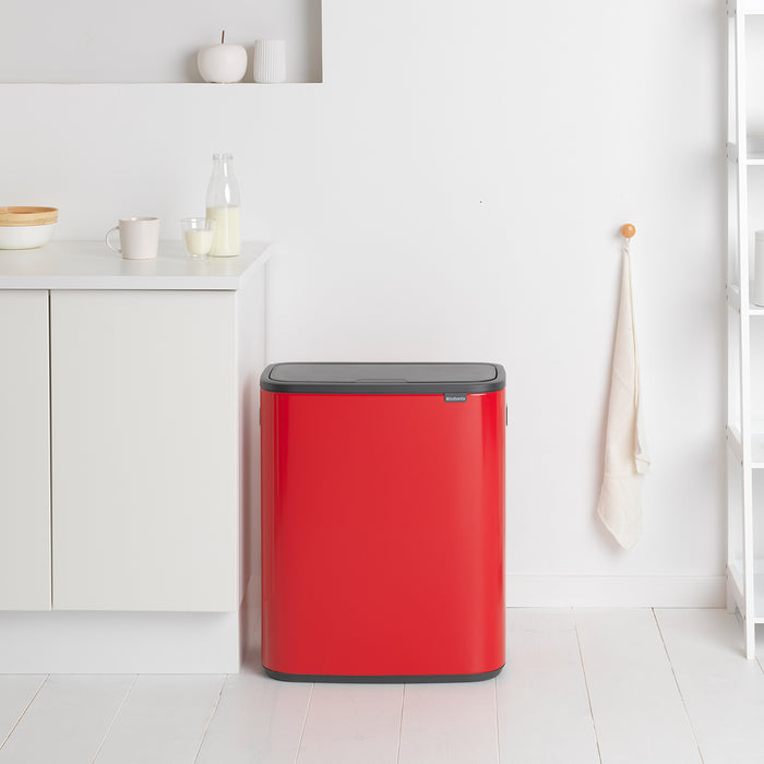 Brabantia Bo Touch Bin 60 Liter (2x30 Liter)