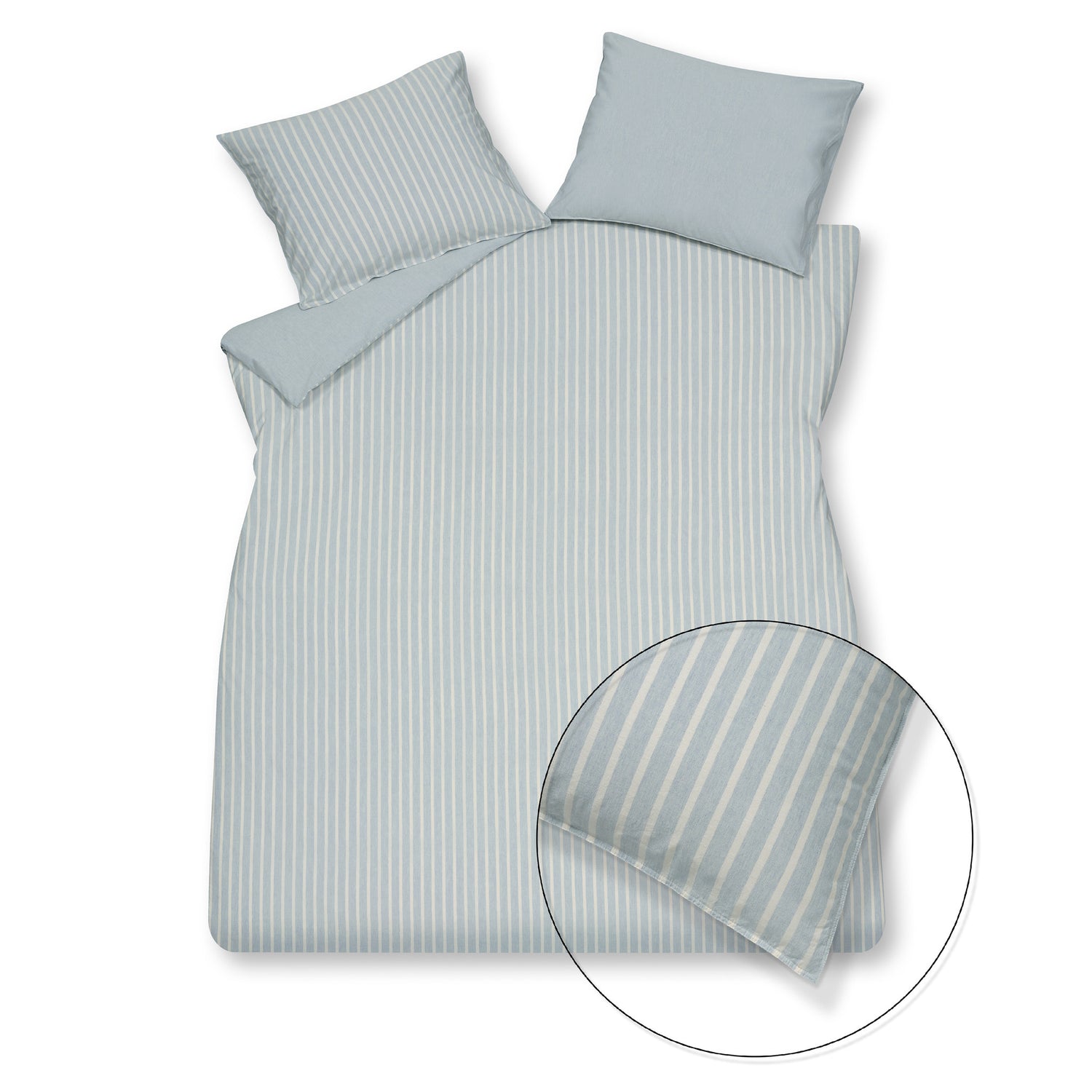 Vandyck Dekbedovertrek PURE 43 Blue 140x220 cm (katoen)