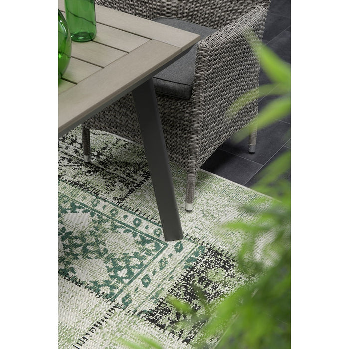 Garden Impressions Buitenkleed Blocko groen 160x230 cm