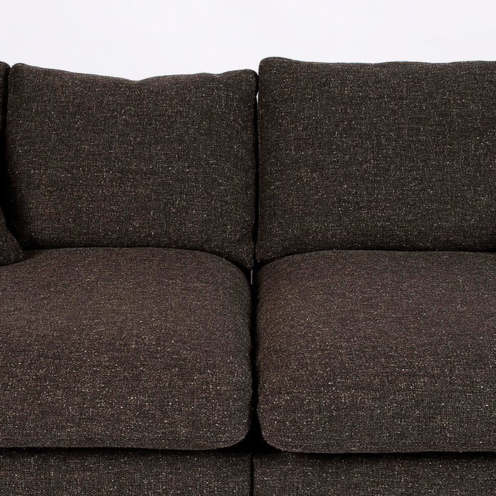 Zuiver Sense 3-zitsbank - Espresso