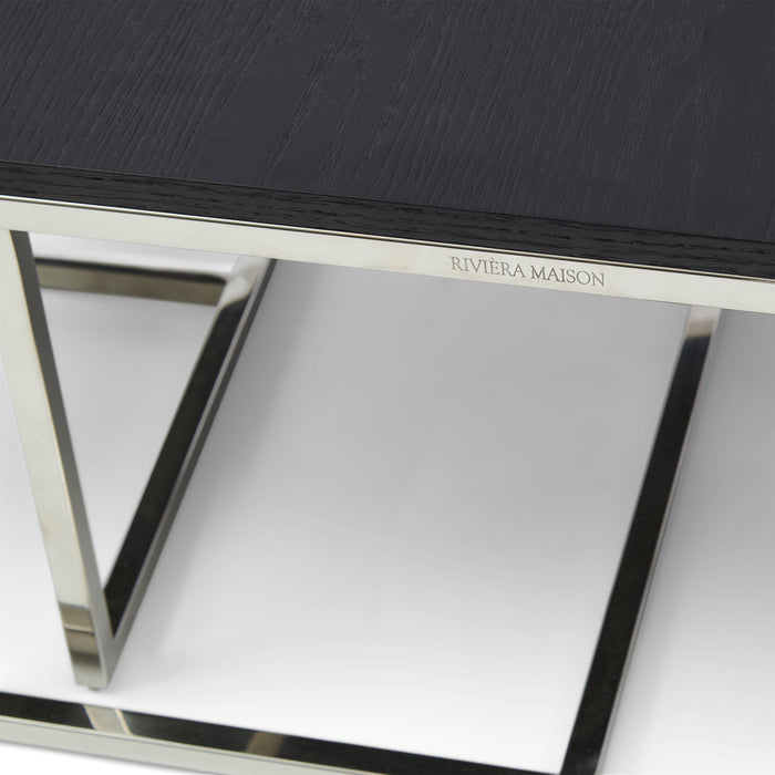 Riviera Maison Nomad Square Coffee Table S|3 Black