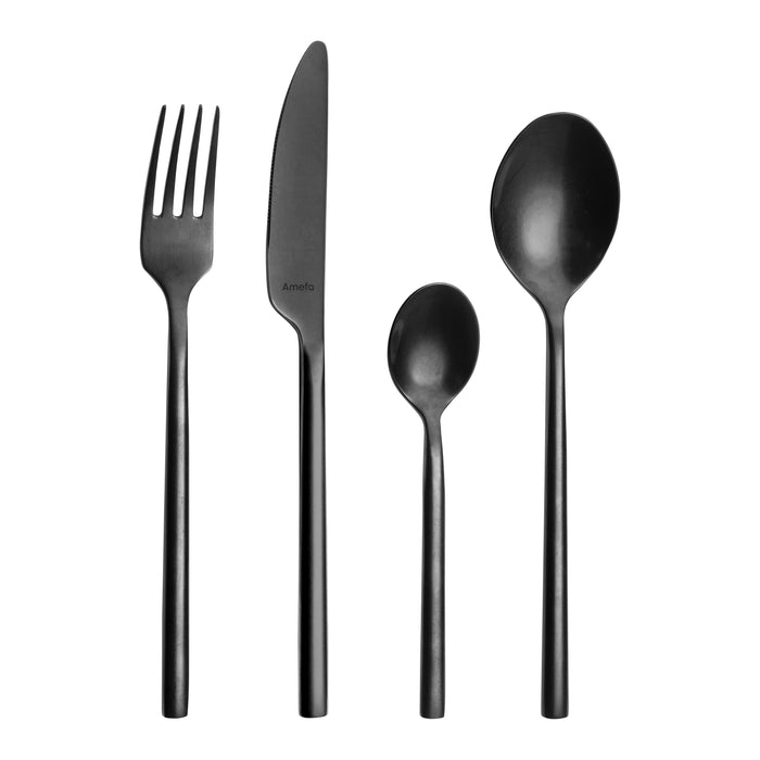 Amefa Diplomat bestekset 16-delig - Zwart