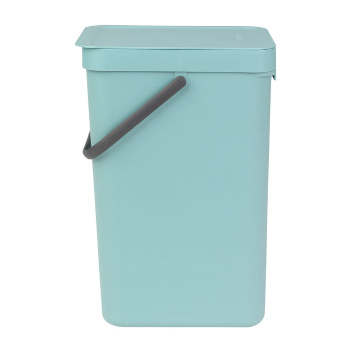 Brabantia Sort & Go Afvalemmer / Opberger 16 L - Lichtblauw