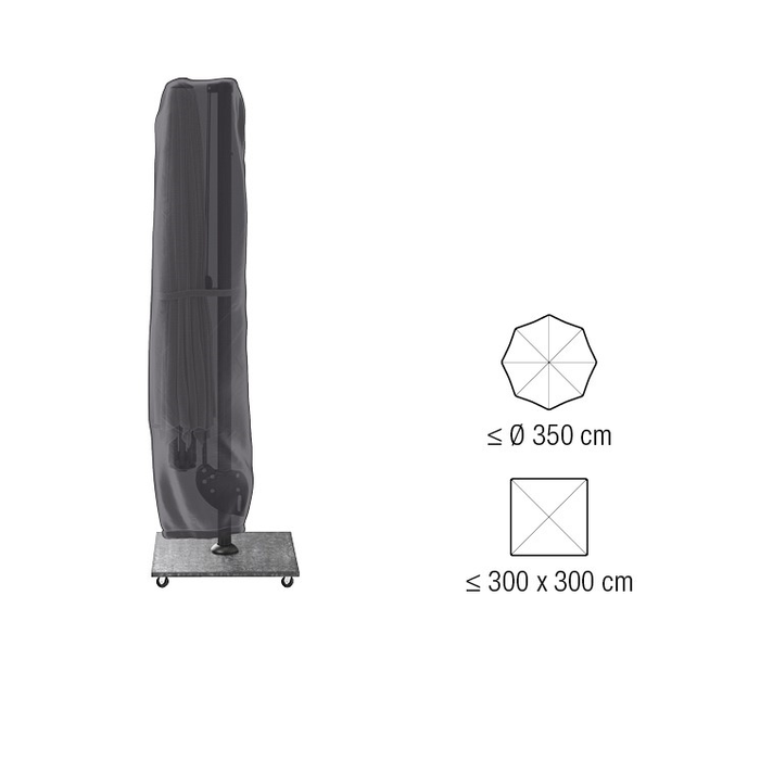 AeroCover Zweefparasolhoes H 250 x Ø 60 cm