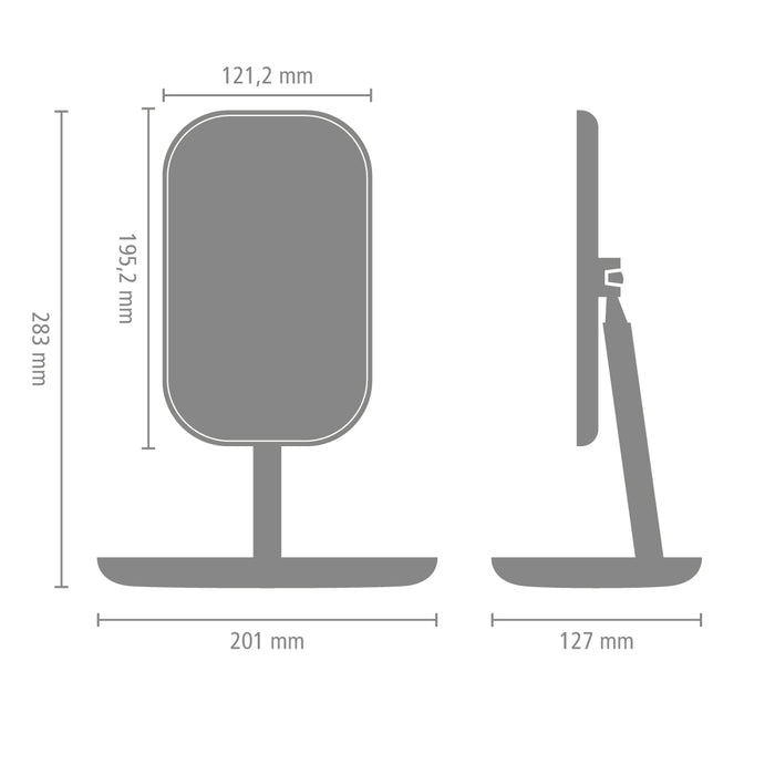 Brabantia ReNew Spiegel met Schaal