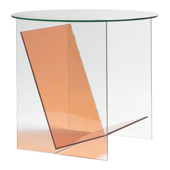 &k amsterdam Tabloid Bijzettafel - Oranje