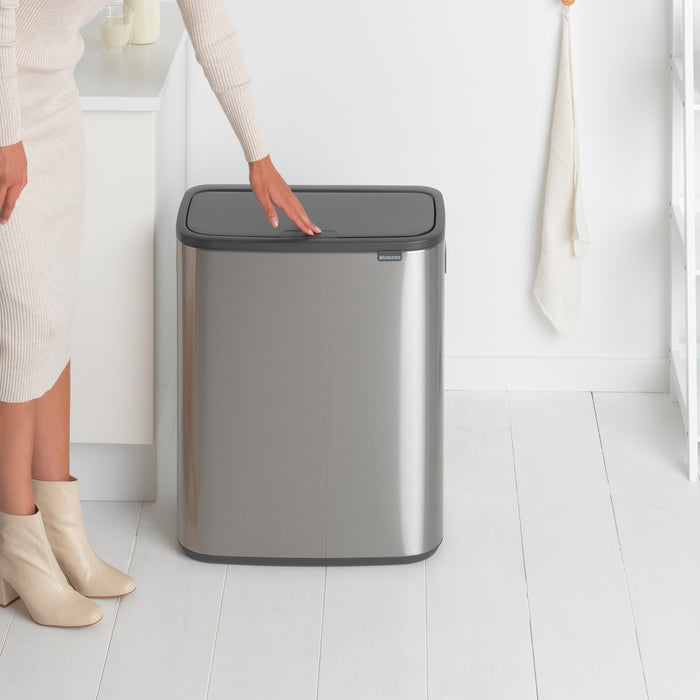Brabantia Bo Touch Bin 60 Liter Vingerafdrukvrij