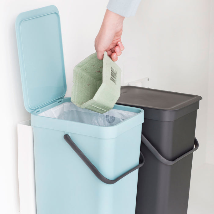 Brabantia Sort & Go Inbouwemmer 32 Liter (2x16 L)