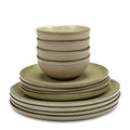 SERAX - Sergio Herman - Surface Serviesset 12-delig - Camogreen