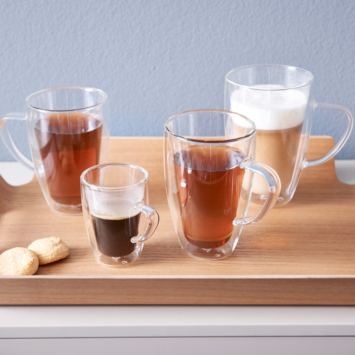 Bredemeijer Dubbelwandig Glas Koffie/Thee 0,29 L - 2 st.