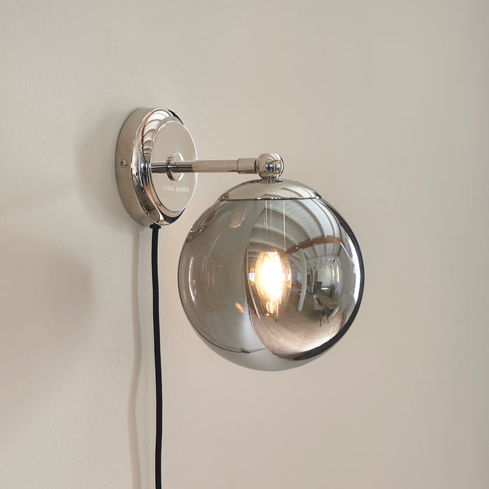 Riviera Maison Lille Wall Lamp grey smoke -  18.0x25.0x23.0 cm