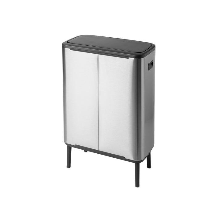 Brabantia Bo Touch Bin Hi Afvalemmer 2 x 30 L - Vingerafdrukvrij