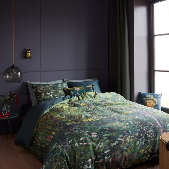 Beddinghouse x Van Gogh Museum Trees Dekbedovertrek 140 x 200/220 cm - Groen