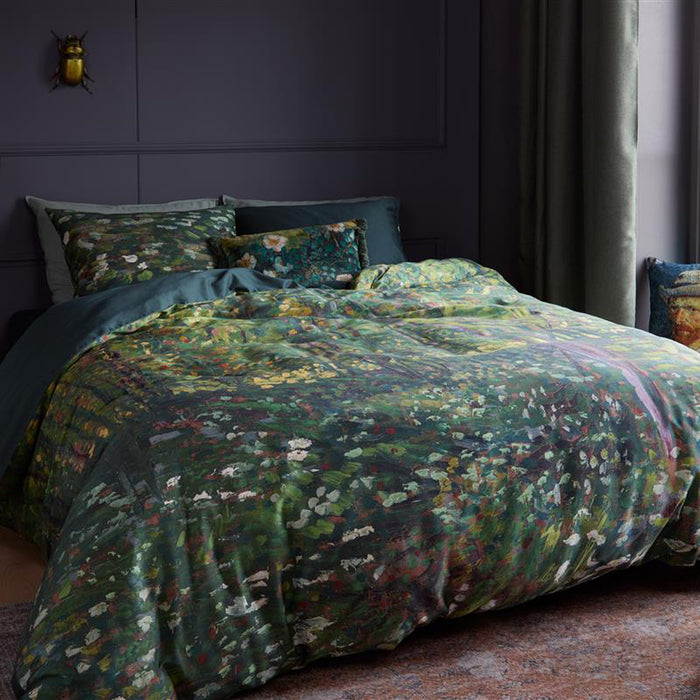 Beddinghouse x Van Gogh Museum Trees Dekbedovertrek 140 x 200/220 cm - Groen
