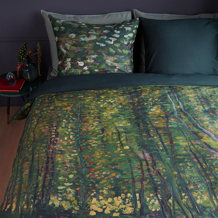 Beddinghouse x Van Gogh Museum Trees Dekbedovertrek 140 x 200/220 cm - Groen