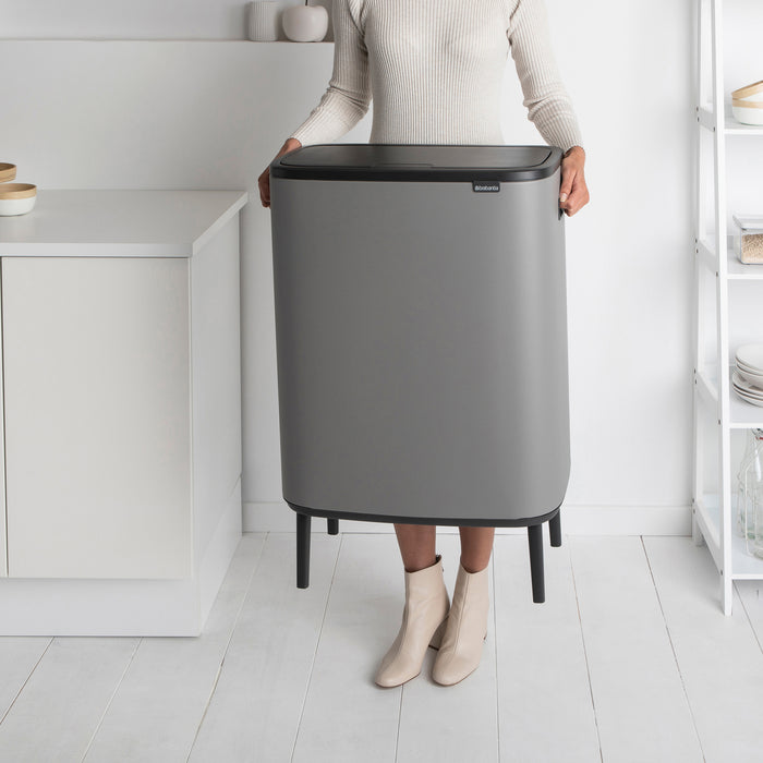 Brabantia Bo Touch Bin Hi 60 Liter (2x30 Liter)