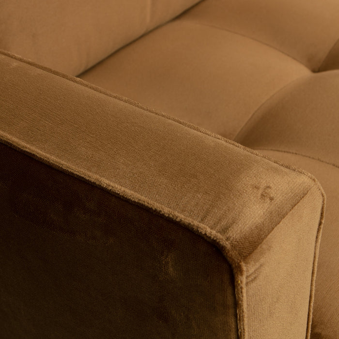 WOOOD Rodeo Classic 3-zitsbank - Velvet -  Honinggeel