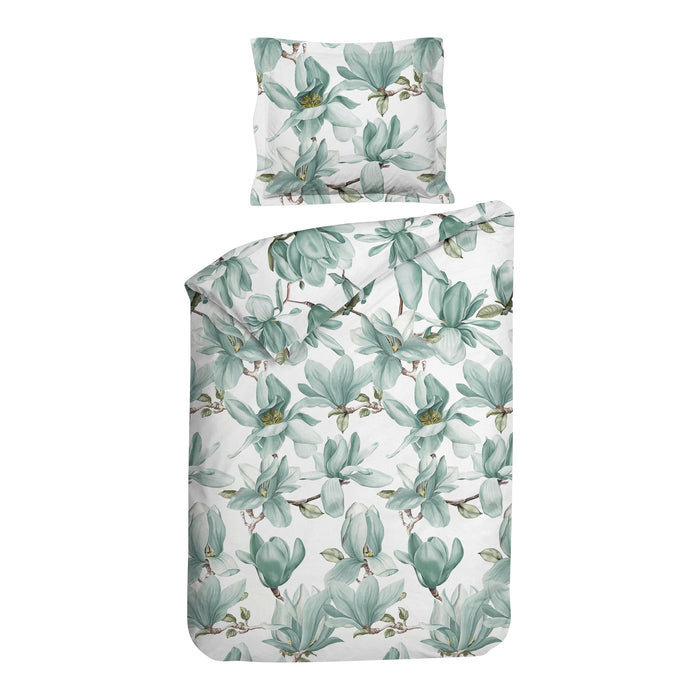 Heckett & Lane Annila Dekbedovertrek 140 x 200TC/220 cm - Mintgroen