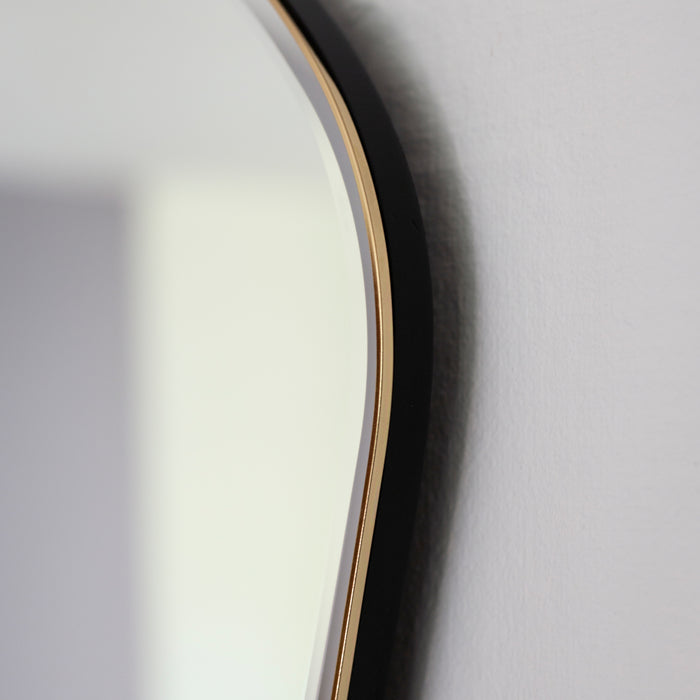 Ferm Living Pond Spiegel - Small - Brass Frame