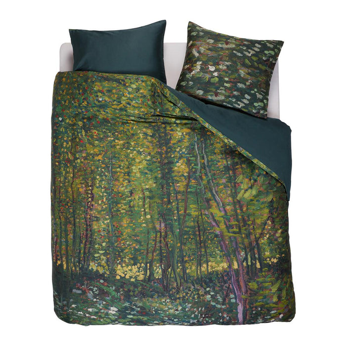Beddinghouse x Van Gogh Museum Trees Dekbedovertrek 240 x 200/220 cm - Groen