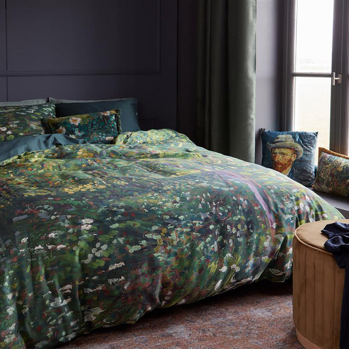 Beddinghouse x Van Gogh Museum Trees Dekbedovertrek 240 x 200/220 cm - Groen