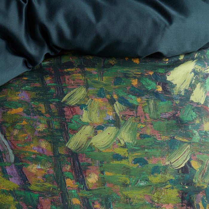 Beddinghouse x Van Gogh Museum Trees Dekbedovertrek 240 x 200/220 cm - Groen