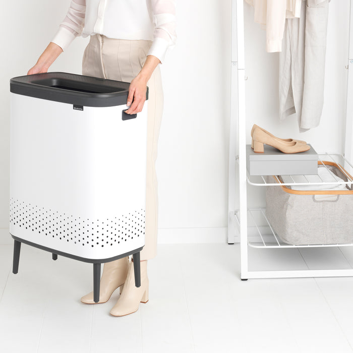 Brabantia Bo Hi Wasbox 2 x 45 L - White