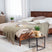 Beliani - MIALET - Bed - Donkerbruin - 140 x 200 cm - Vezelplaat