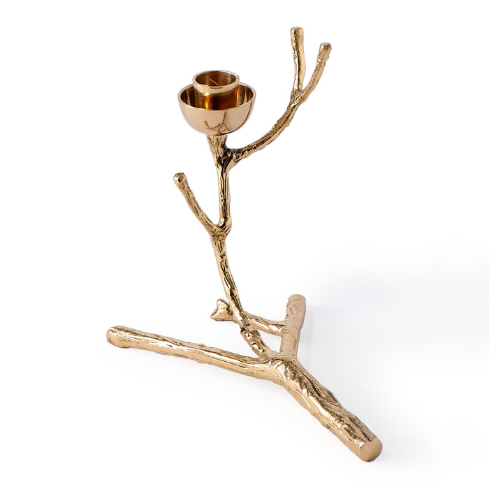 POLSPOTTEN Twiggy Kandelaar XS - Goud