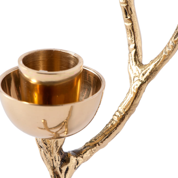 POLSPOTTEN Twiggy Kandelaar XS - Goud