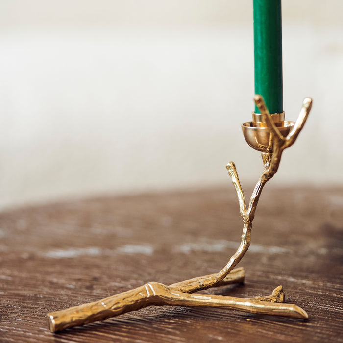 POLSPOTTEN Twiggy Kandelaar XS - Goud