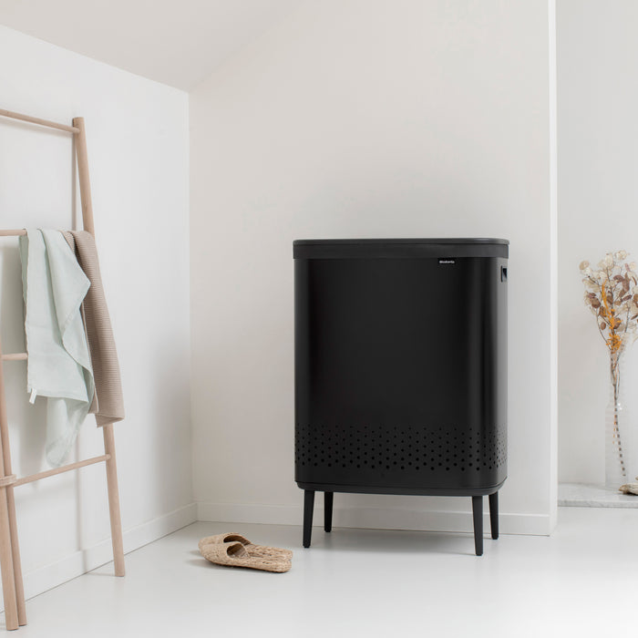 Brabantia Bo Hi Wasbox 2 x 45 L - Matt Black