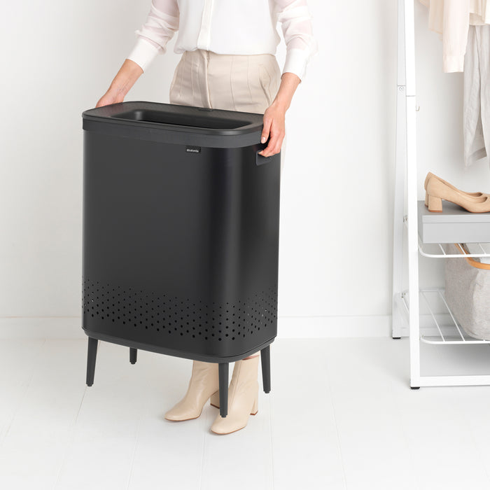 Brabantia Bo Hi Wasbox 2 x 45 L - Matt Black